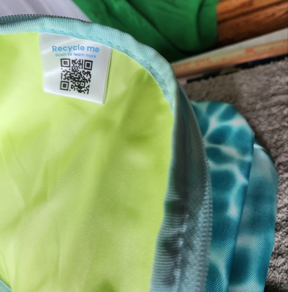 Ecotech Riley 17" Backpack - Aqua Ripple - Picture 11 of 15